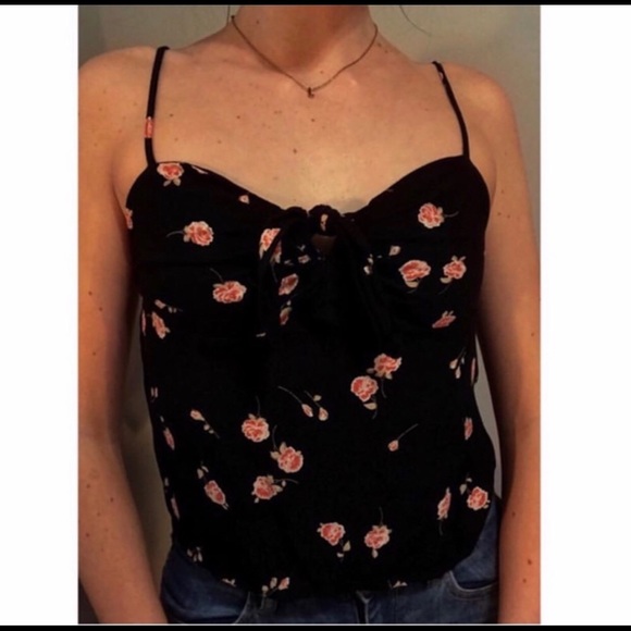 Brandy Melville floral tank - Picture 1 of 3